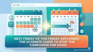 Next Friday vs This Friday Explained