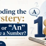 “A” or “An” Before a Number