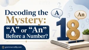 “A” or “An” Before a Number