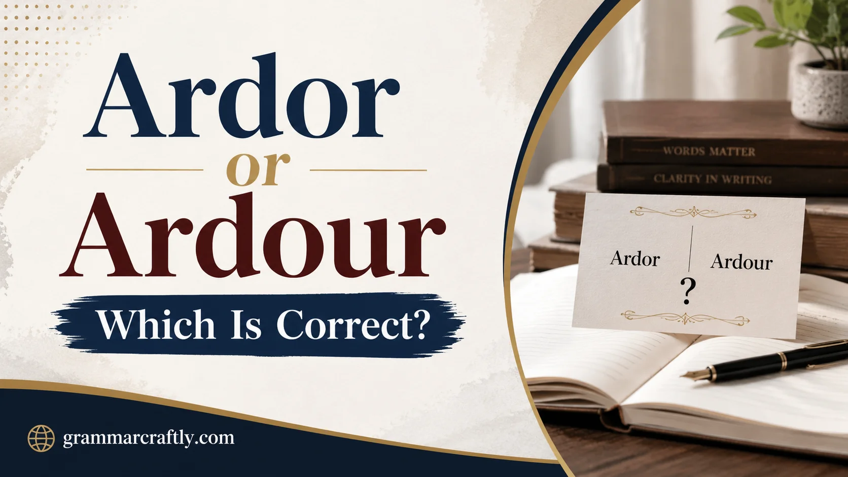 Ardor or Ardour