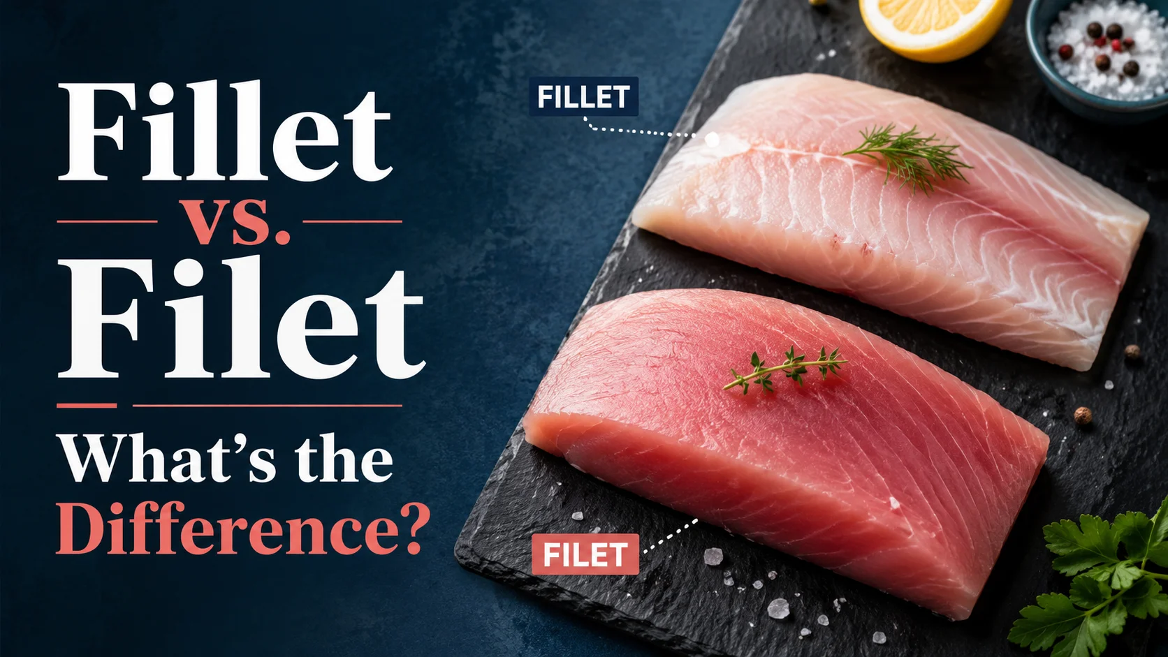 Fillet vs. Filet