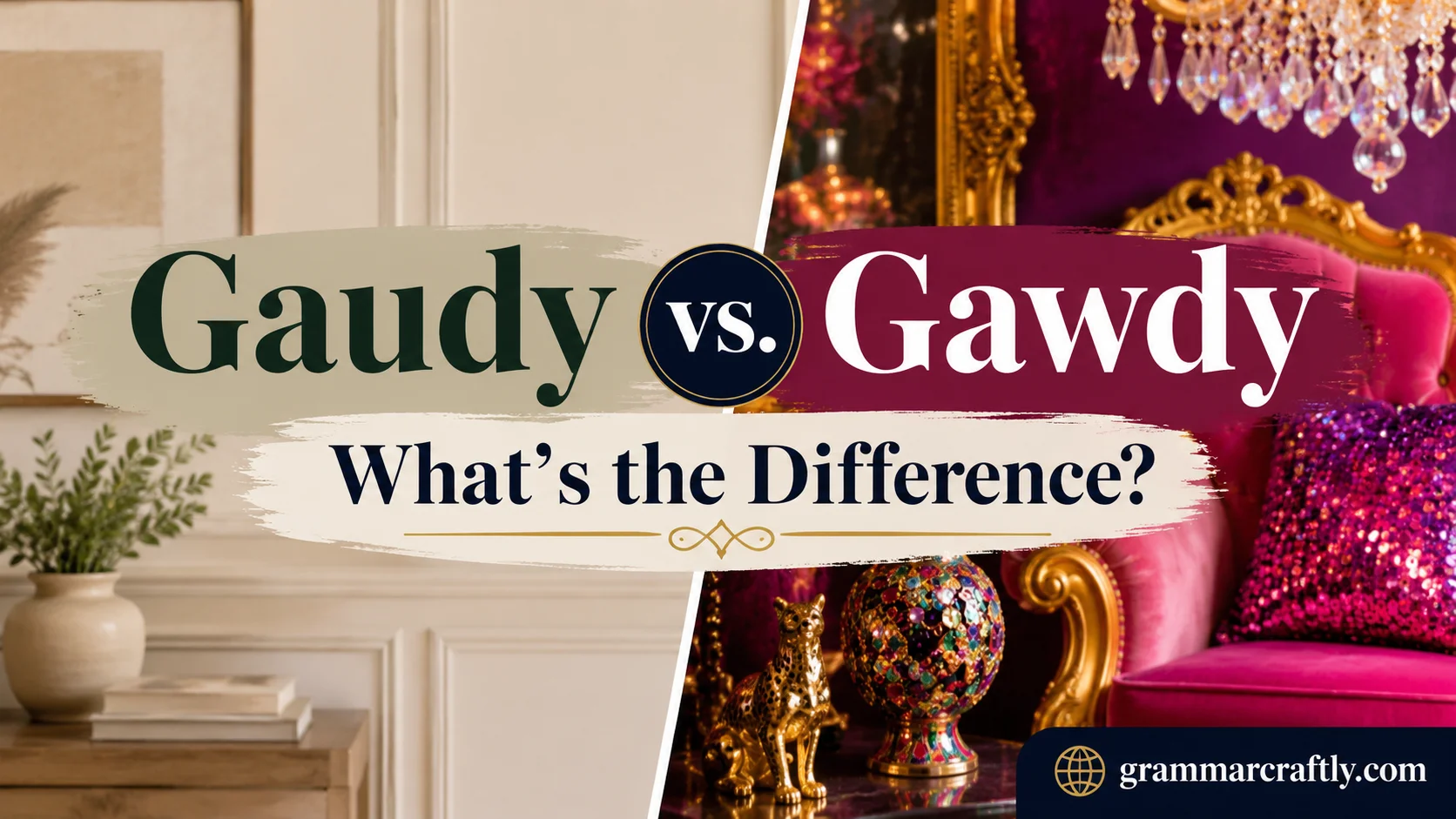 Gaudy vs. Gawdy