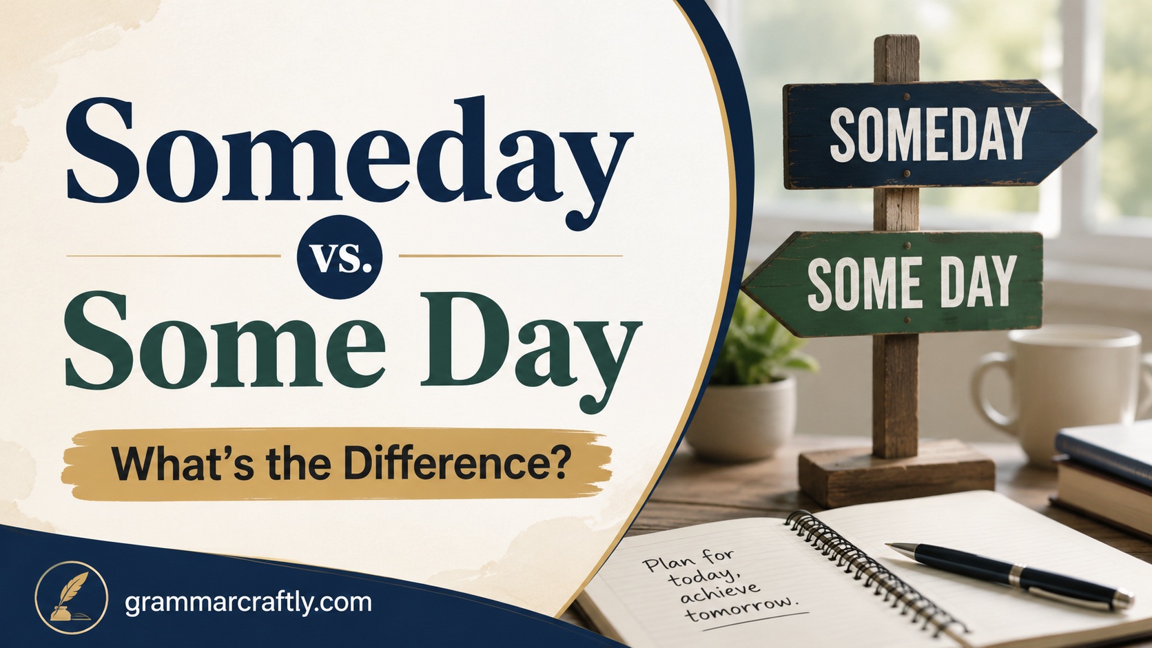 Someday vs. Some Day
