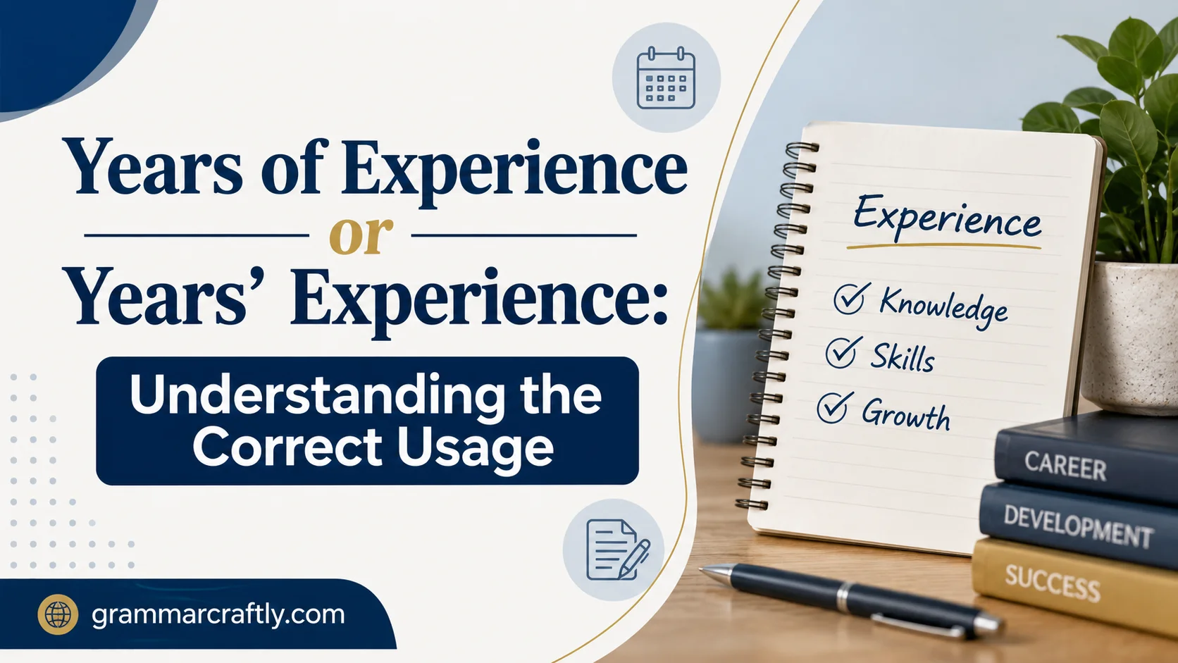 Years of Experience or Years’ Experience