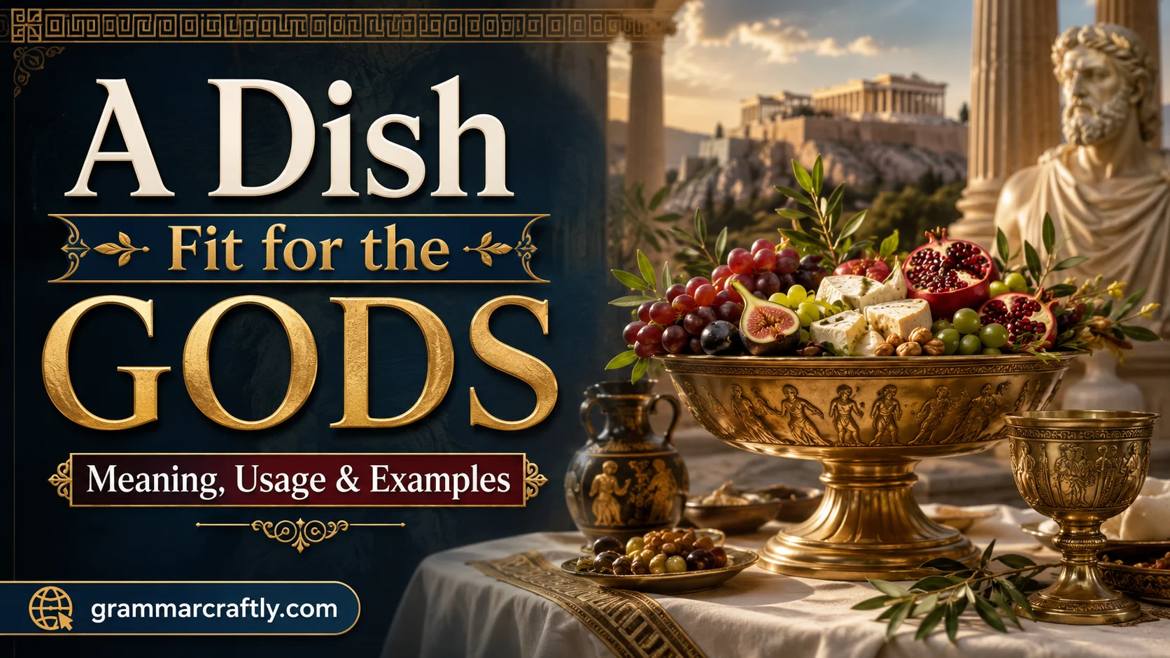 A Dish Fit for the Gods Meaning,