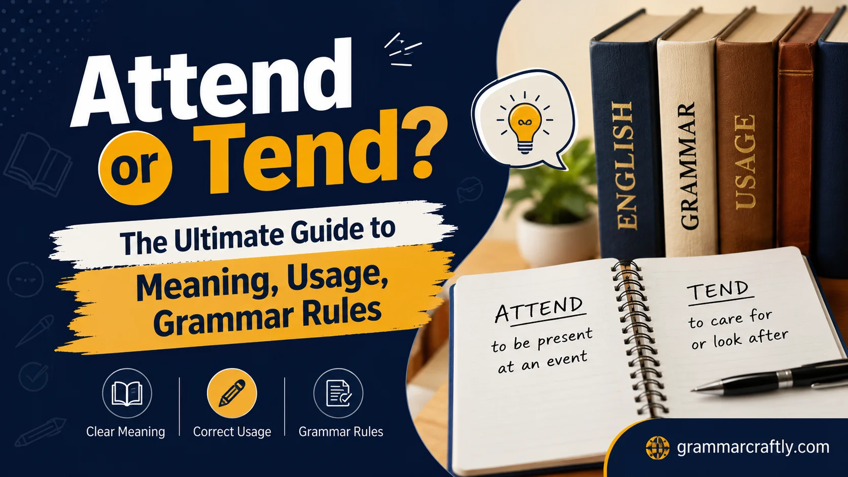 Attend or Tend? The Ultimate Guide to Meaning, Usage, Grammar Rules,,