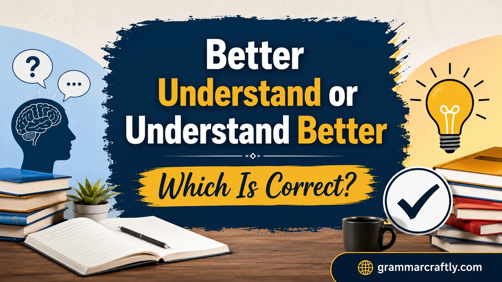 Better Understand or Understand Better Which Is Correct? Replace Remove