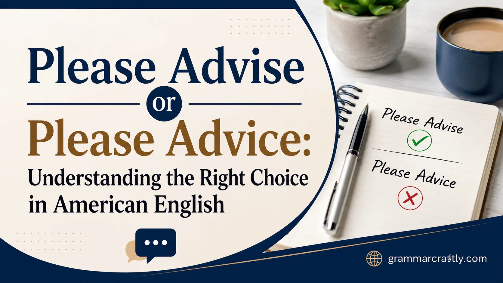 Please Advise or Please Advice: Understanding the Right Choice in American English
