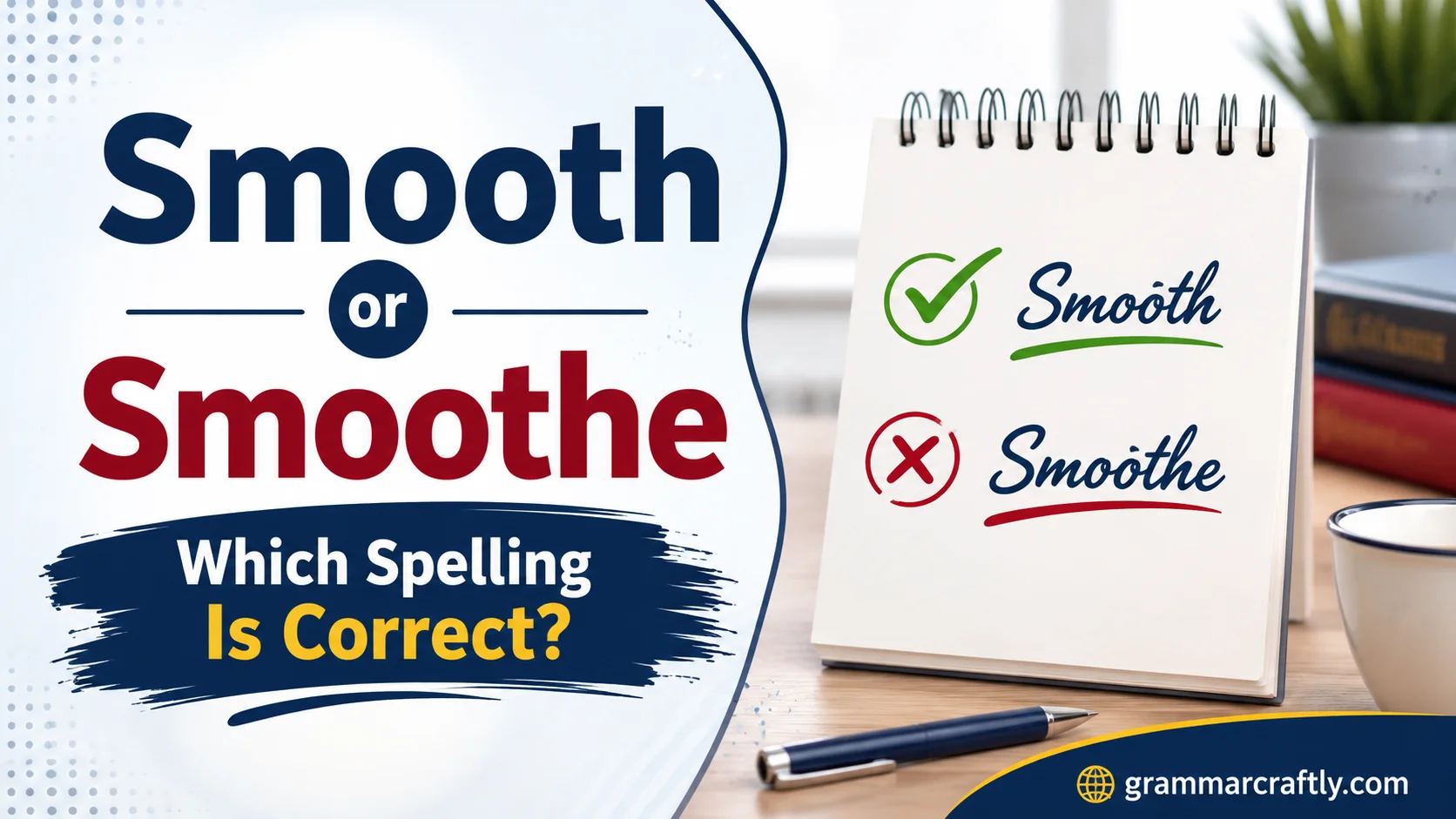 Smooth or Smoothe: Which Spelling Is Correct?