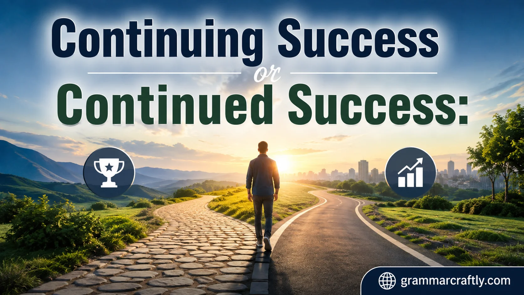 Continuing Success or Continued Success: