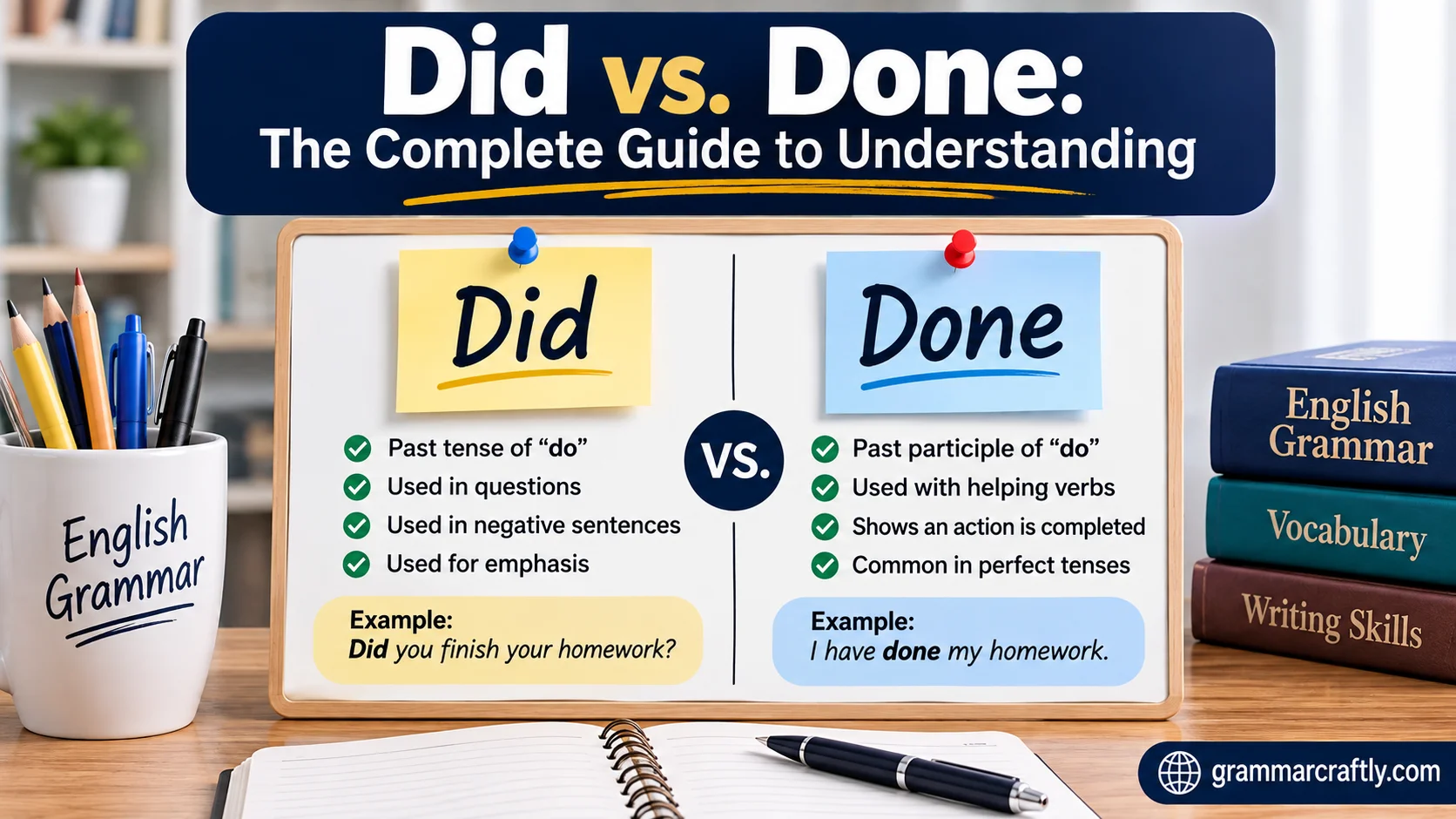 Did vs. Done: The Complete Guide to Understanding