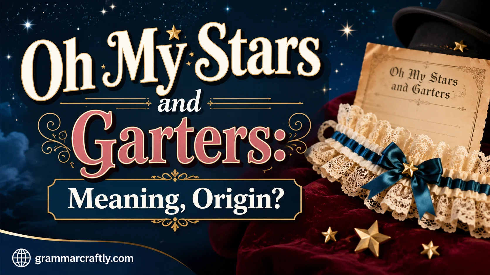 Oh My Stars and Garters: Meaning, Origin?