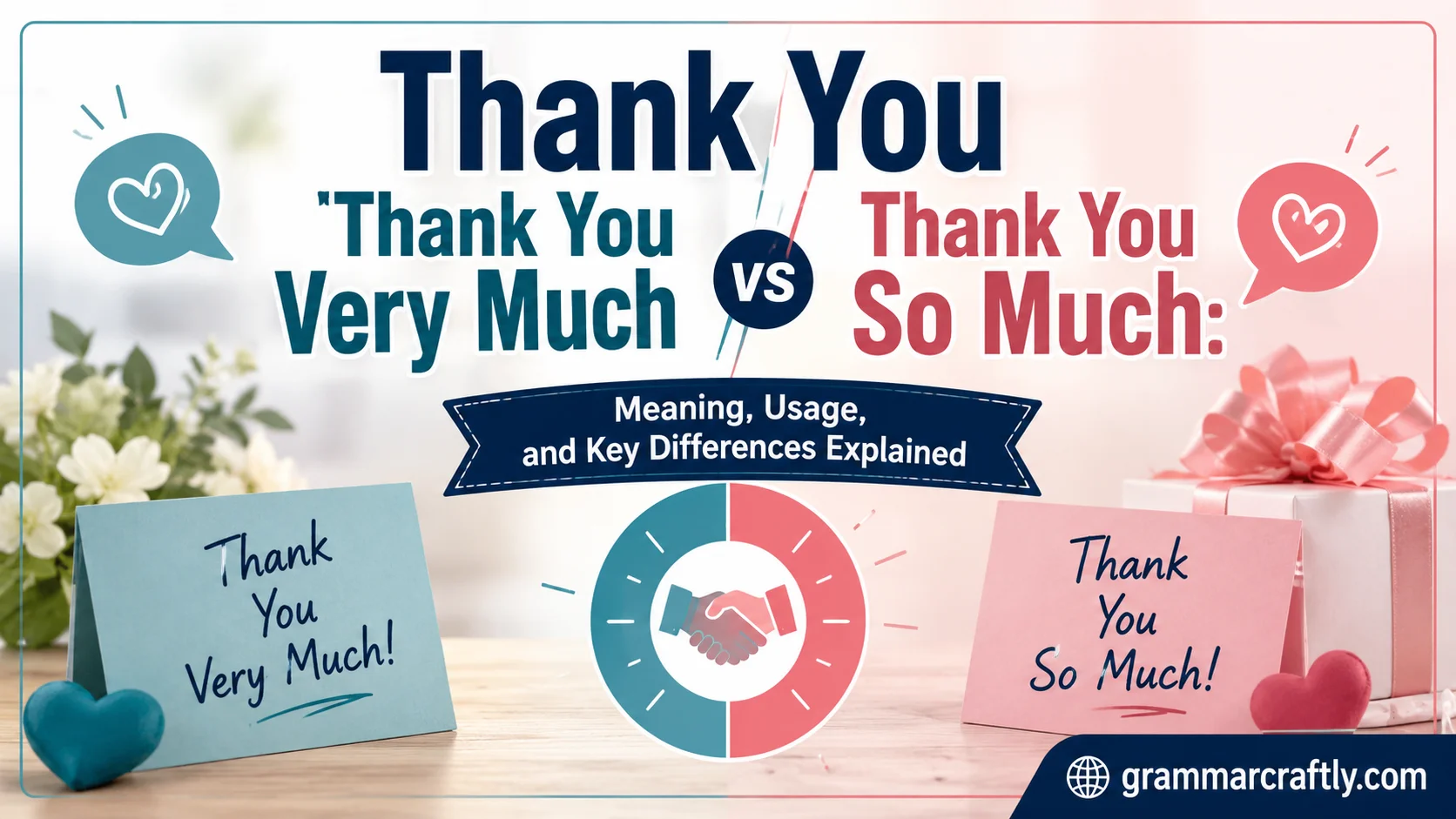 Thank You Very Much vs Thank You So Much:
