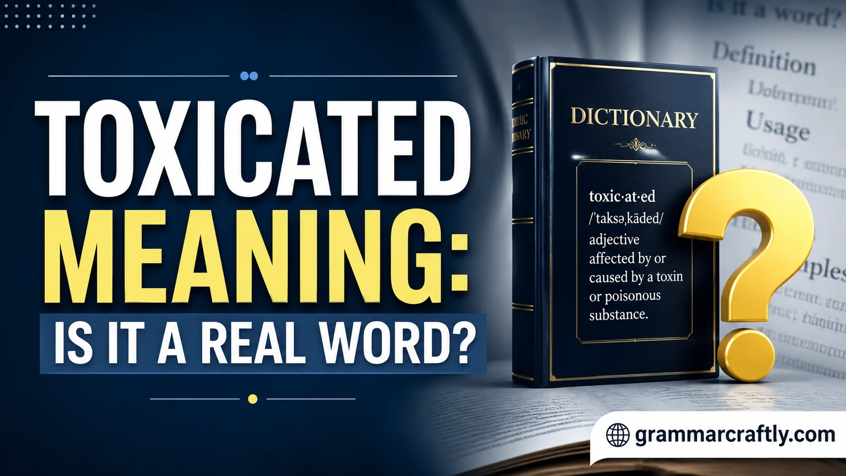 Toxicated Meaning: Is It a Real Word?