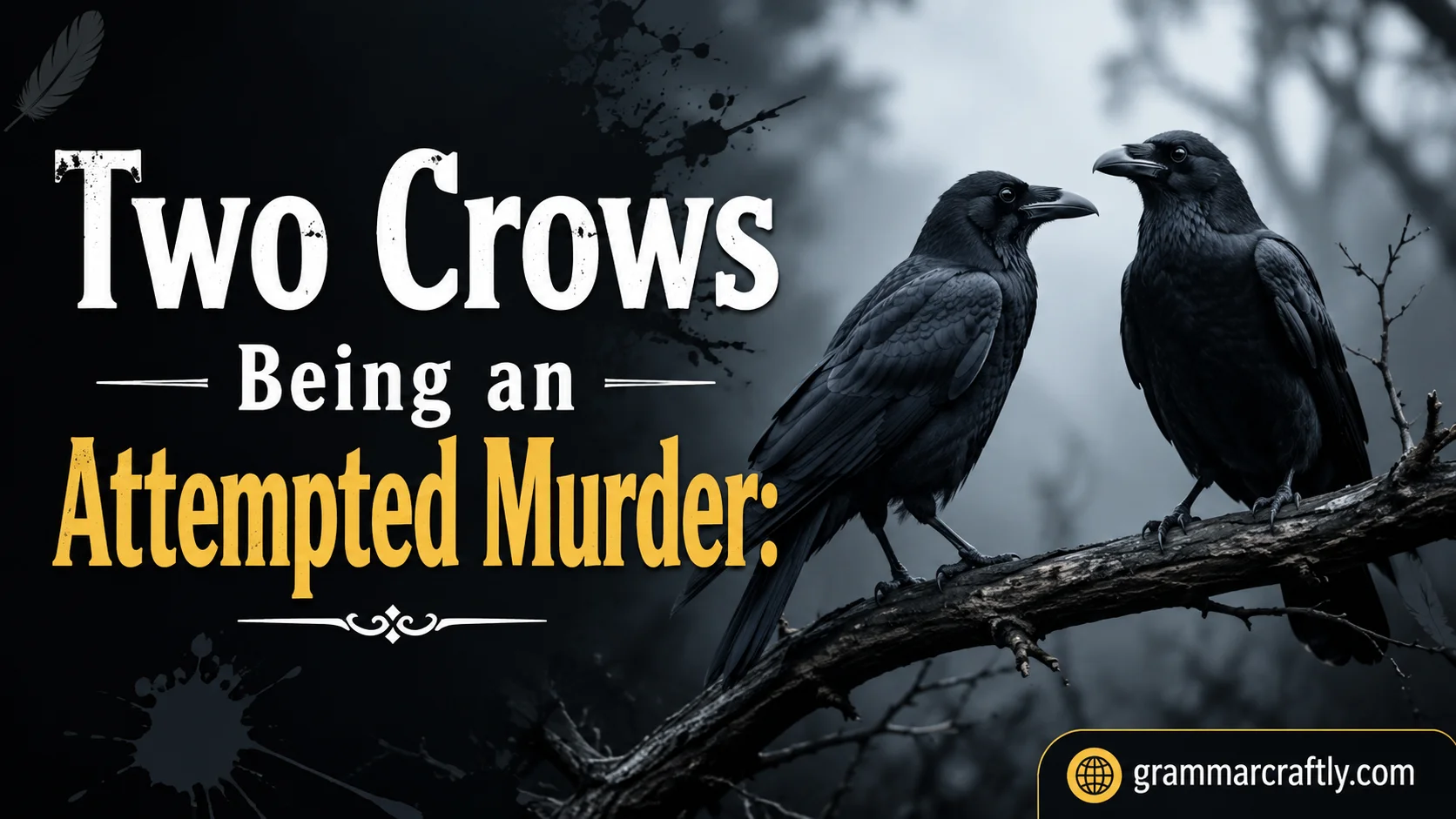 Two Crows Being an Attempted Murder: