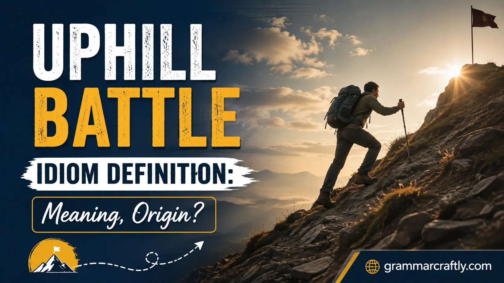 Uphill Battle Idiom Definition: Meaning, Origin?
