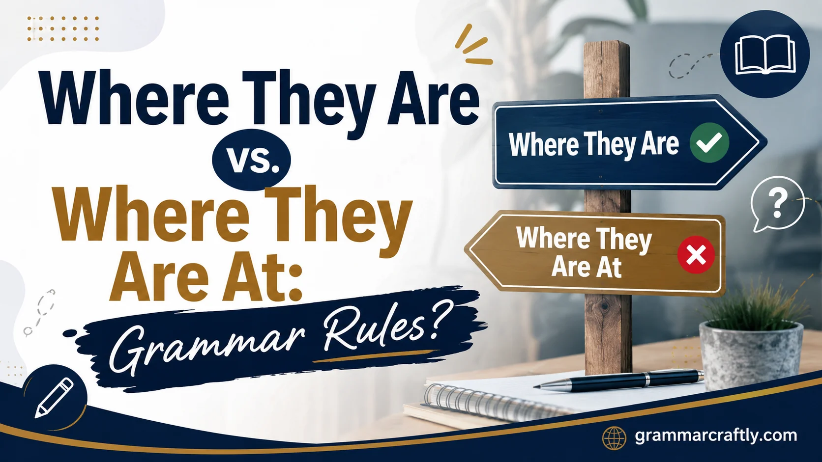 Where They Are vs. Where They Are At: Grammar Rules?